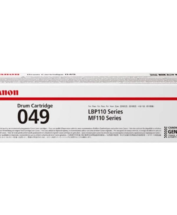 Canon 049 Drum Cartridge 12K Pgs Black 2165C001
