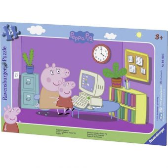 Ravensburger Frame Puzzle: Peppa The Ping 15pcs 06123