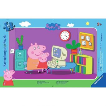 Ravensburger Frame Puzzle: Peppa The Ping 15pcs 06123 - Image 2