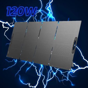 Extralink EPS-120W Foldable Monocrystalline Photovoltaic Panel 120W 20.8V 5.8A EX.30301 - Image 2