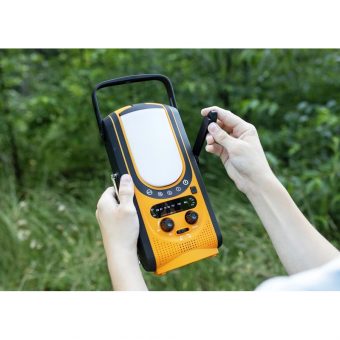 Extralink Power Ranger EPS-6000 Solar Powerbank 6000mAh FM Radio/LED Light/Dynamo EX.31254 - Image 8