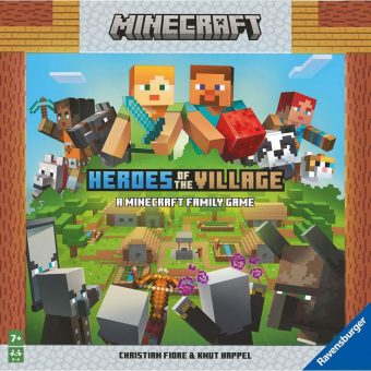 Ravensburger Board Game: Minecraft Heroes of the Village Greek,LV,LT,EST 22367