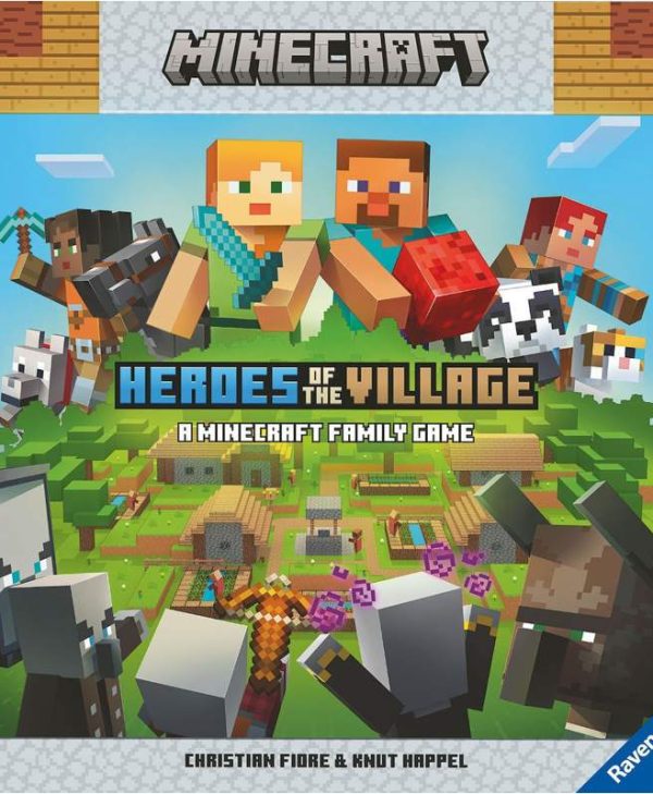 Ravensburger Board Game: Minecraft Heroes of the Village Greek,LV,LT,EST 22367