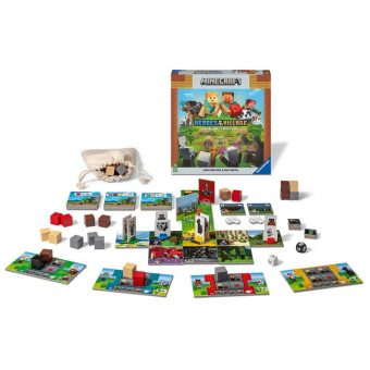 Ravensburger Board Game: Minecraft Heroes of the Village Greek,LV,LT,EST 22367 - Image 2