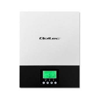 Qoltec 3KVA 24V Hybrid Off-Grid Solar Pure Sine Inverter 3KW/6KW (Peak) Output / 2.4kW/80A MPPT Input 53876 - Image 9