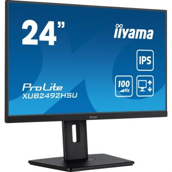 Ιiyama ProLite 23.8" XUB2492HSU-B6 FHD IPS 100Hz Monitor Black XUB2492HSU-B6 - Image 2