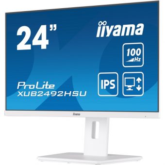 Ιiyama ProLite 23.8" XUB2492HSU-W6 FHD IPS 100Hz Monitor White XUB2492HSU-W6 - Image 3
