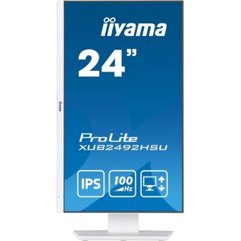 Ιiyama ProLite 23.8" XUB2492HSU-W6 FHD IPS 100Hz Monitor White XUB2492HSU-W6 - Image 4