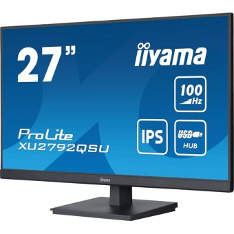 Ιiyama ProLite 27.0" XU2792QSU-B6 QHD IPS 100Hz Business Monitor Black XU2792QSU-B6 - Image 3