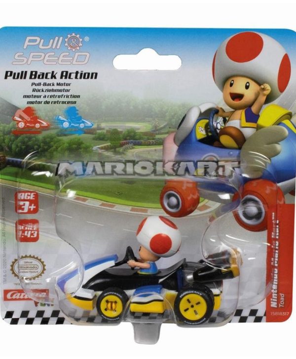 Carrera Pull Speed: Nintendo Mario Kart 1:43 - Toad 15818317
