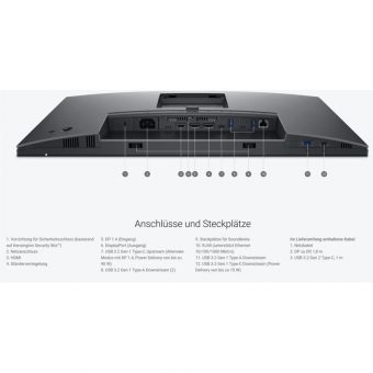 Dell P2425E 24.07" WUXGA IPS USB-C Hub Monitor 210-BMJF - Image 8