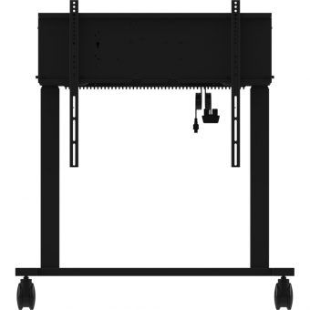 Iiyama Electric Pylon System on Wheels for Displays up to 98" Black MD-CAR2031-B1 - Image 2