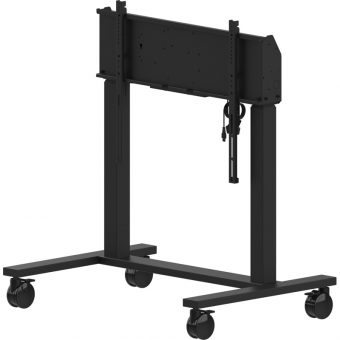 Iiyama Electric Pylon System on Wheels for Displays up to 98" Black MD-CAR2031-B1 - Image 8