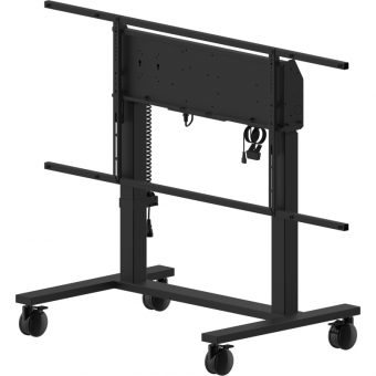 Iiyama Electric Pylon System on Wheels for Displays up to 98" Black MD-CAR2031-B1 - Image 10