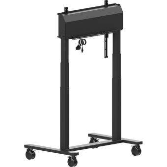 Iiyama Electric Pylon System on Wheels for Displays up to 98" Black MD-CAR2031-B1 - Image 15