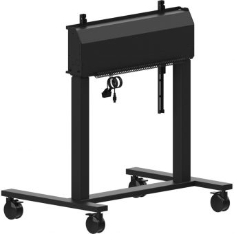 Iiyama Electric Pylon System on Wheels for Displays up to 98" Black MD-CAR2031-B1 - Image 16