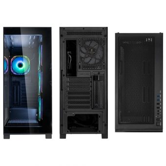 Kolink Unity Peak ARGB Midi Tower Tempered Glass Black PGW-CH-KOL-122 - Image 10