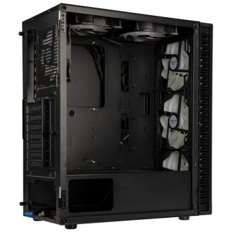 Kolink Observatory HF Glass ARGB Midi Tower Tempered Glass Black PGW-CH-KOL-109 - Image 3