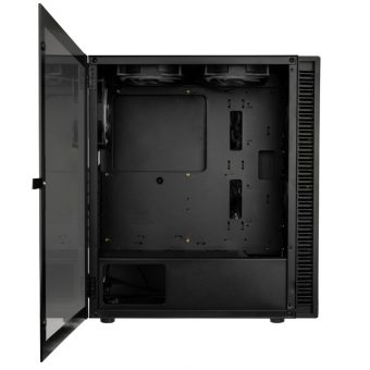 Kolink Observatory HF Glass ARGB Midi Tower Tempered Glass Black PGW-CH-KOL-109 - Image 4