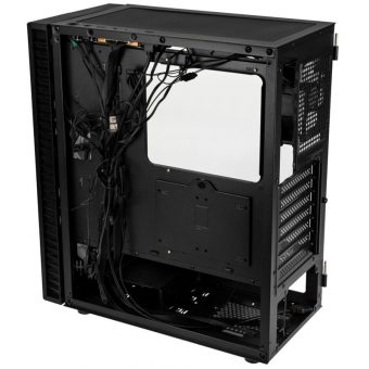 Kolink Observatory HF Glass ARGB Midi Tower Tempered Glass Black PGW-CH-KOL-109 - Image 5
