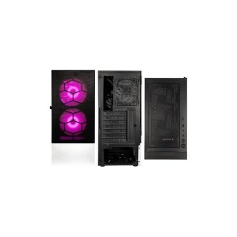 Kolink Observatory MX Mesh ARGB Midi Tower Tempered Glass Black/White PGW-CH-KOL-117 - Image 7
