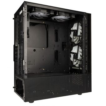 Kolink Observatory MX Glass ARGB Midi Tower Tempered Glass Black PGW-CH-KOL-113 - Image 3