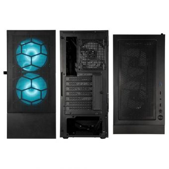Kolink Observatory MX Mesh ARGB Midi Tower Tempered Glass Black PGW-CH-KOL-116 - Image 7
