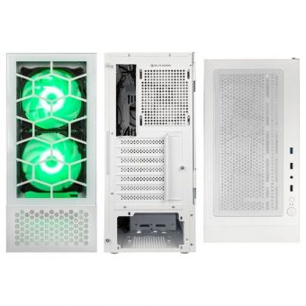 Kolink Observatory MX Glass ARGB Midi Tower Tempered Glass White PGW-CH-KOL-115 - Image 7