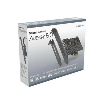 Creative Sound Blaster Audigy FX V2 PCIe Hi-Res Audio 70SB187000000