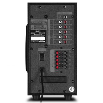 SVEN HT-201 Speakers 5.1 80W Black SV-015770 - Image 3
