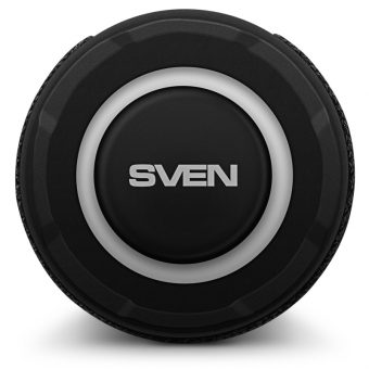 SVEN PS-160 Portable Speakers 2.0 RGB IPx5 Bluetooth 2x6W Black SV-021214 - Image 6