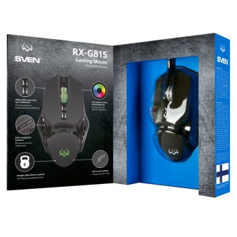 SVEN RX-G815 Wired Backlight Gaming Mouse Black SV-020057 - Image 10