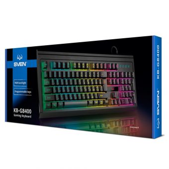 SVEN KB-G8400 Wired Backlit Gaming Keyboard ENG/RUS/UKR Black SV-021504 - Image 5