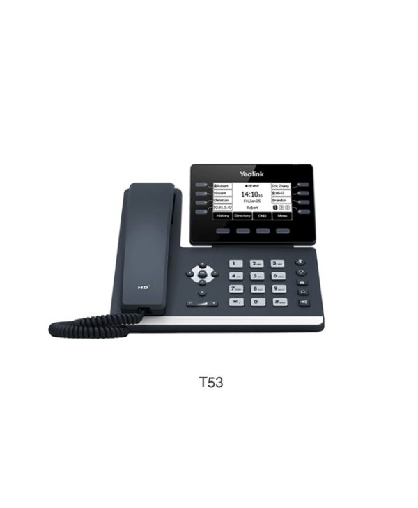 Yealink SIP-T53 VoIP Phone Corded Grey