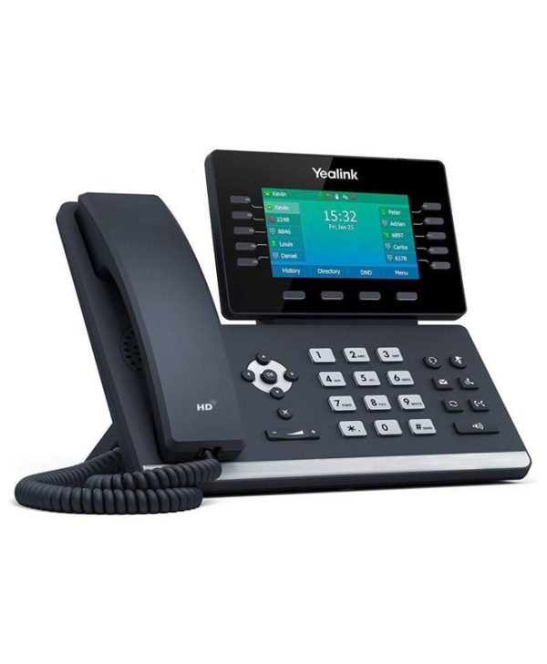 Yealink SIP-T54W VoIP Phone Corded Black