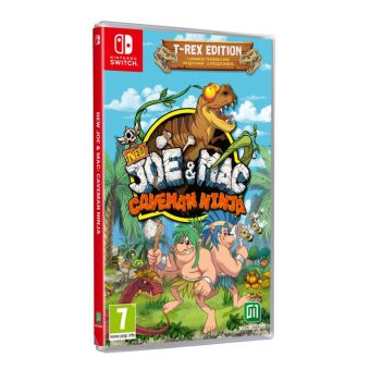 New Joe & Mac - Caveman Ninja T- Rex Edition – Nintendo Switch