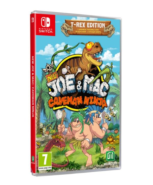 New Joe & Mac - Caveman Ninja T- Rex Edition – Nintendo Switch