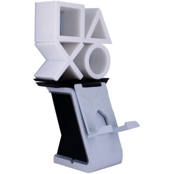EXG Ikons by Cable Guys: Playstation Ikon - LED Mobile Phone & Gaming Controller Stand CGIKPS400452