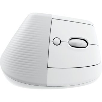 Logitech Lift for Business Left Vertical Ergonomic Wireless Mouse Off White 910-006496 - Image 2
