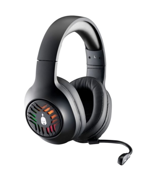 Spartan Gear Medusa RGB Wireless Headset for PC, PS4, PS5 Black