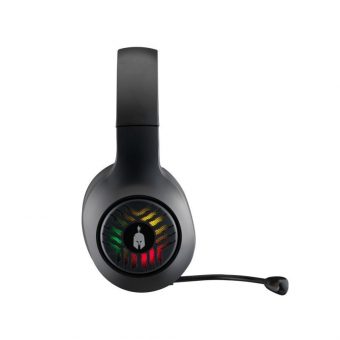 Spartan Gear Medusa RGB Wireless Headset for PC, PS4, PS5 Black - Image 2