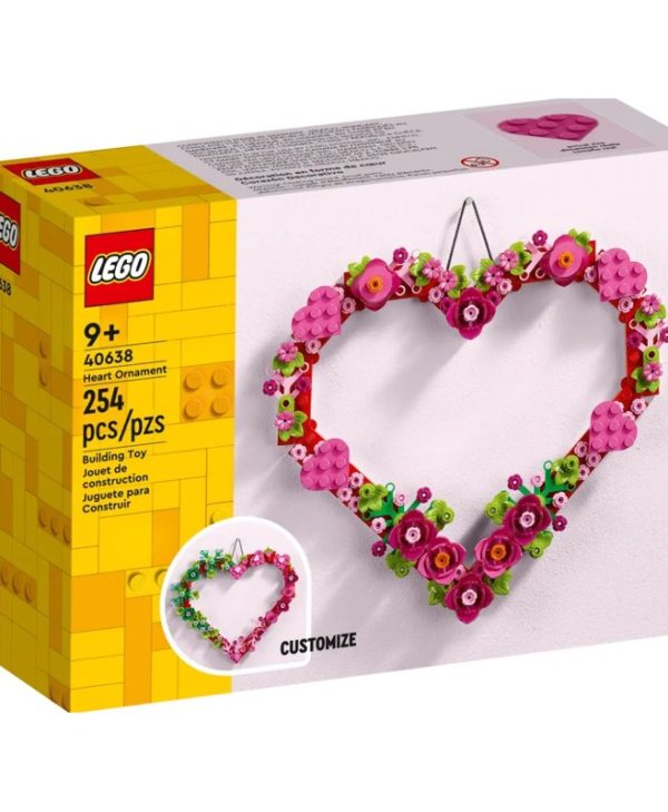 LEGO Heart Ornament 40638