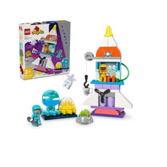 LEGO DUPLO: 3in1 Space Shuttle Adventure Toy 10422