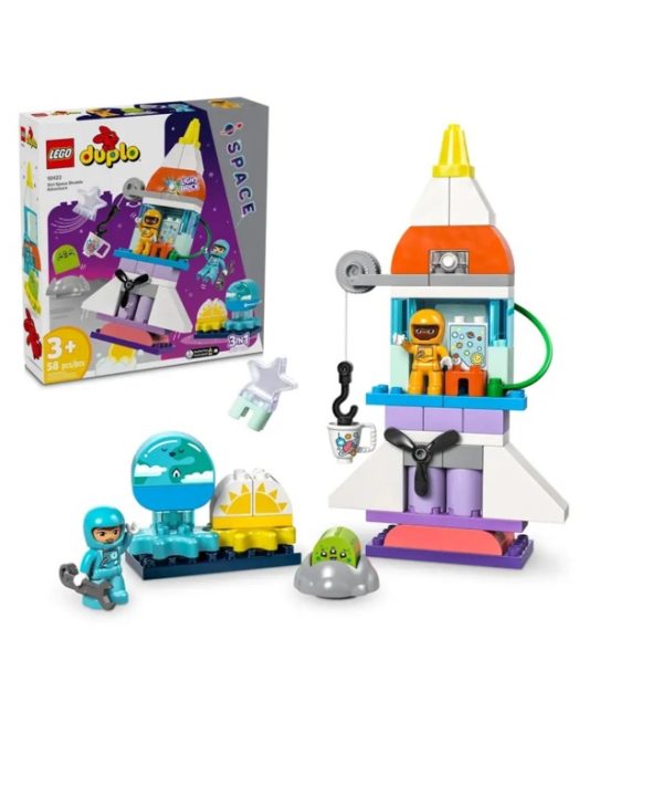 LEGO DUPLO: 3in1 Space Shuttle Adventure Toy 10422