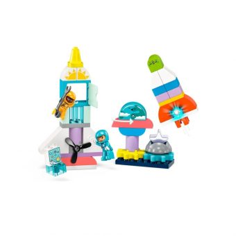 LEGO DUPLO: 3in1 Space Shuttle Adventure Toy 10422 - Image 4
