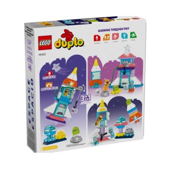 LEGO DUPLO: 3in1 Space Shuttle Adventure Toy 10422 - Image 5