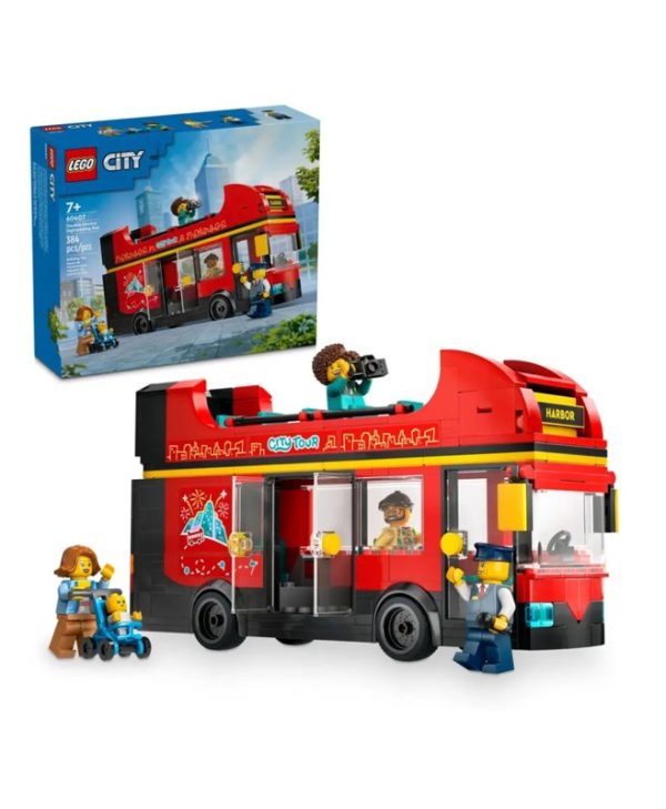 LEGO City Great Vehicles: Red Double-Decker Sightseeing Bus 60407