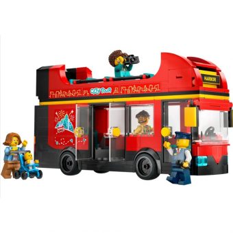 LEGO City Great Vehicles: Red Double-Decker Sightseeing Bus 60407 - Image 2