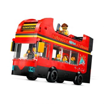 LEGO City Great Vehicles: Red Double-Decker Sightseeing Bus 60407 - Image 3