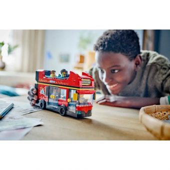 LEGO City Great Vehicles: Red Double-Decker Sightseeing Bus 60407 - Image 7